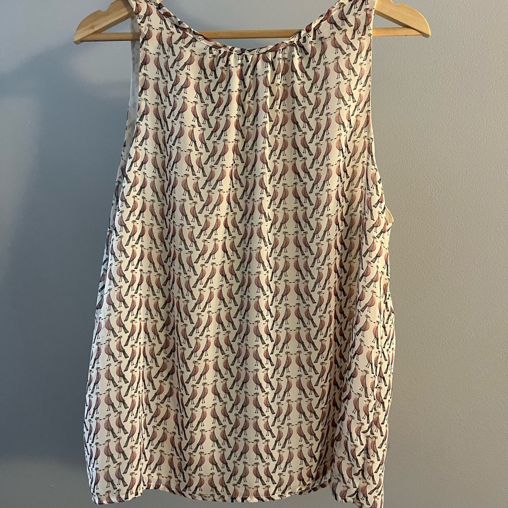 Flowy Zara top with sexy see-through back